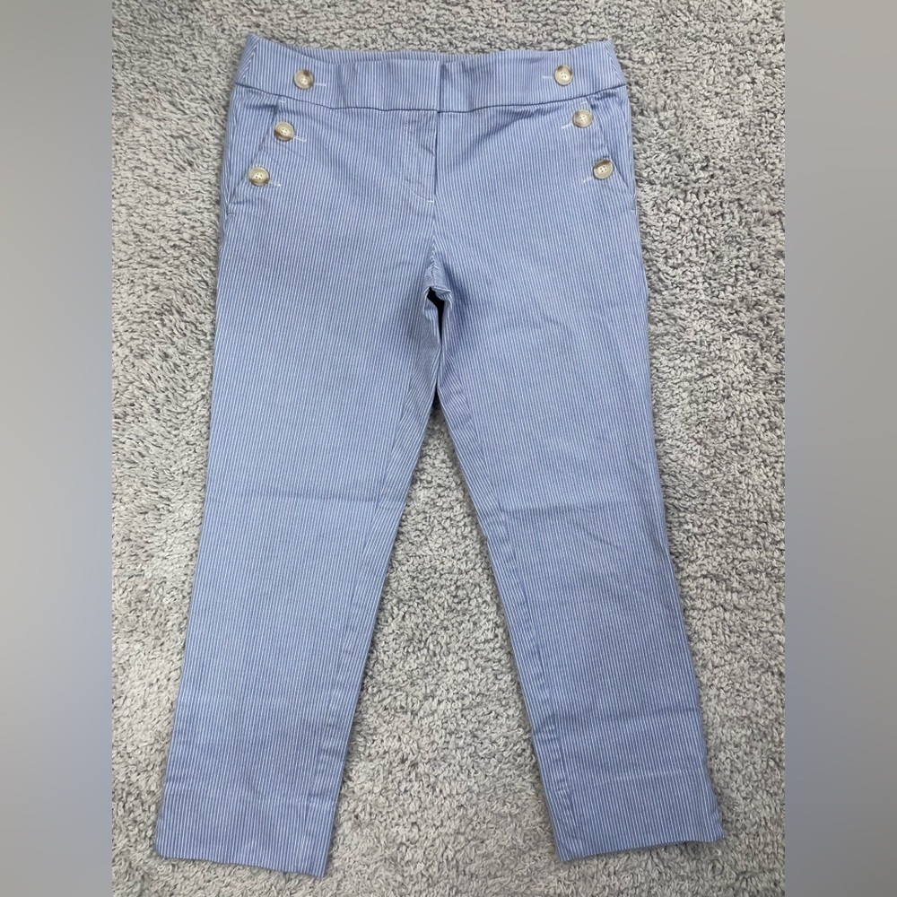 LOFT Pants Womens 4 Marisa Classic Style Casual Office Preppy Pedal Pushers Work